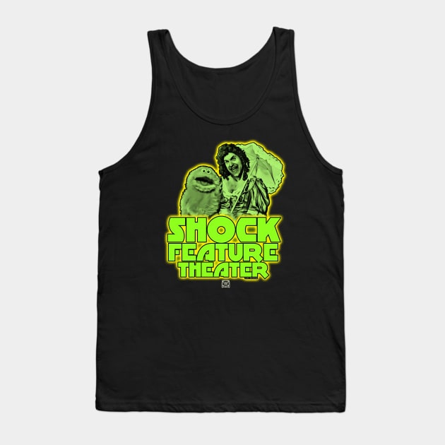 GREEN MINI & OOKIE SHOCK FEATURE THEATER Tank Top by RobSchrab